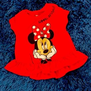 Girls Minnie Mouse Top